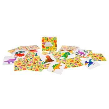 PETITS JEUX DE M&Eacute;MOIRE - MOD&Egrave;LE : DINOSAURE EN PR&Eacute;SENTOIR (60 pcs.)