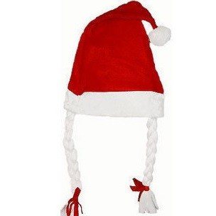 Bonnet de Noël avec Tresses (12 pcs)