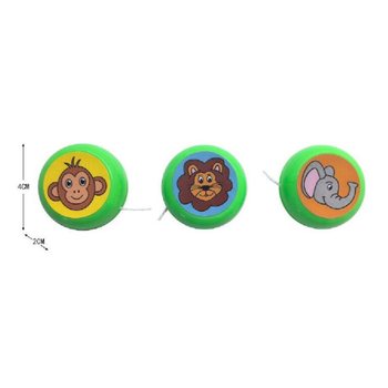 YOYO - MOD&Egrave;LE : ANIMAUX DE LA JUNGLE EN PR&Eacute;SENTOIR (36 pcs)