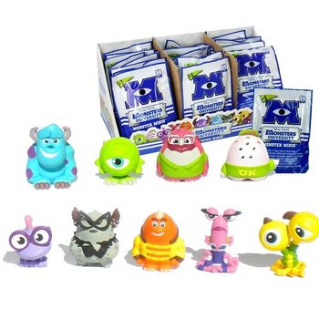 DISNEY PIXAR MONSTER UNIVERSITY MINI FIGURINES EN PRÉSENTOIR (24 pcs)