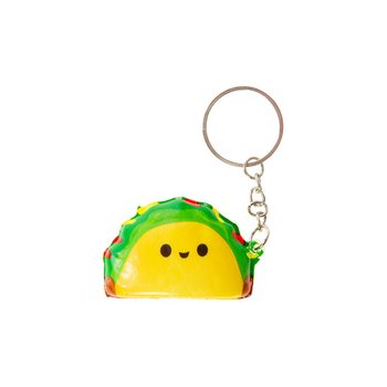 Porte-cl&eacute;s Squishy Fast Food en Pr&eacute;sentoir (24 pcs)