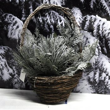 GRAND PANIER DE NOËL DE LUXE / SUSPENSION DE PORTE (4 pcs)