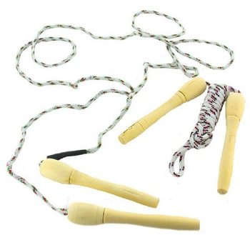 CORDE À SAUTER EN BOIS (12 pcs)
