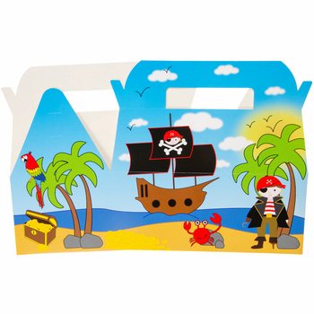 Bo&icirc;te Menu Pirate - 22.5 x 12 x 9.5 cm (24 pcs)