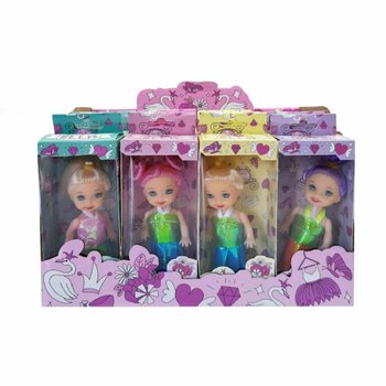 Petites Poupées Ellis en Boîte et Présentoir (16 pcs)