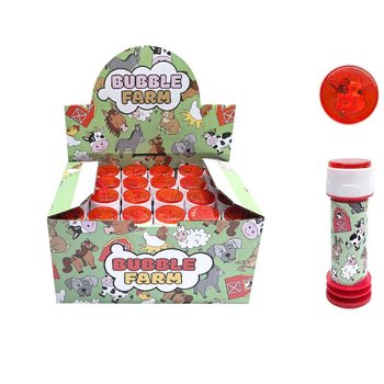 BULLES DE SAVON FERME, 25ML EN PRÉSENTOIR (24 pcs)