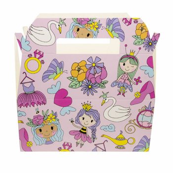 Boîte Repas Princesse - Boîtes Menu Enfant - 22,5 x 12 x 9,5 cm (24 pcs)
