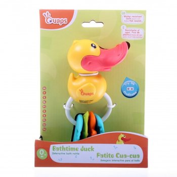 QUAPS - ANNEAU DE DENTITION CANARD AVEC EFFETS SONORES (2 pcs.)