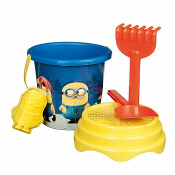 GRAND ENSEMBLE DE PLAGE MINIONS 5 PIÈCES (6 pcs.)