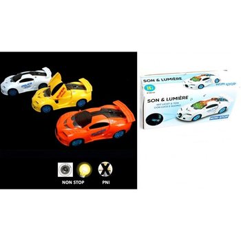 Voiture de Police Bump & Go avec Lumières et Sons (1 pce.)
