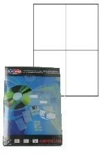 &Eacute;tiquettes autocollantes pour imprimante (100 feuilles)