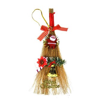 Suspension de Porte de No&euml;l Balai (12 pcs)