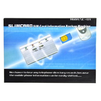 SLIMCARD DANS SA BO&Icirc;TE CADEAU