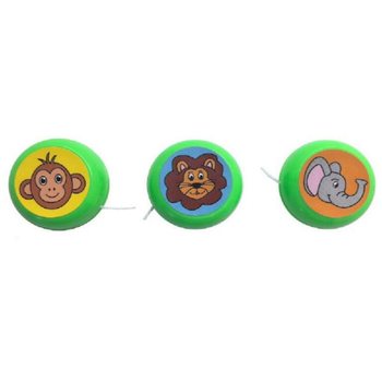 YOYO - MODÈLE : ANIMAUX DE LA JUNGLE EN PRÉSENTOIR (36 pcs)