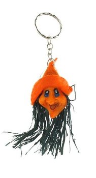 PORTE-CLÉS TÊTE DE SORCIÈRE (24 pcs)