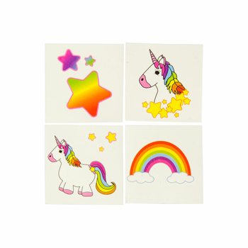 Tatouages Temporaires Licorne / Décalcomanies (288 pcs)