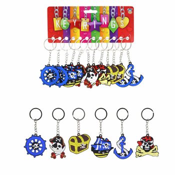PORTE-CLÉS - PIRATES (12 pcs)