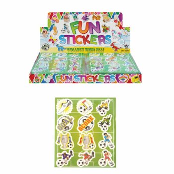 AUTOCOLLANTS FUN – MODÈLE : FOOTBALL (120 pcs.)