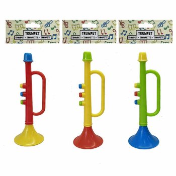 Trompette Jouet - 15 cm de Haut - Couleurs Mix (12 pcs)