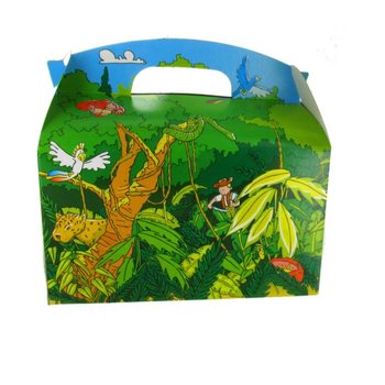 Boîte Menu Enfant - SAFARI (50 pièces)