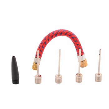 SPORTS ACTIVE - SET D'ACCESSOIRES POUR POMPE &Agrave; BALLONS 7 PI&Egrave;CES