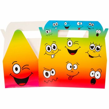 Bo&icirc;te Menu Enfant Smiley - 22,5 x 12 x 9,5 cm (24 pcs)