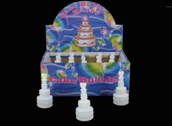 Bulles de Savon Mariage - Modèle Gâteau de Mariage (24 pcs)
