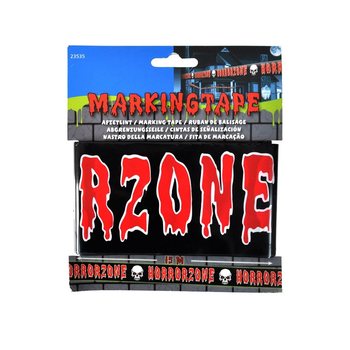 RUBAN DE BALISAGE HORRORZONE - 15 M&Egrave;TRES (9 pcs)