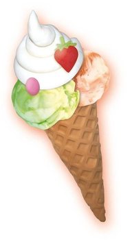 Set de P&acirc;te &agrave; Modeler SES Glaces (4 Couleurs) (1 pi&egrave;ce)