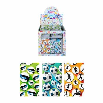 CARNET DE NOTES – MODÈLE : FOOTBALL (168 pcs)