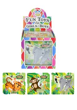 Puzzle Jungle, 13 x 12 cm, en Présentoir (108 pcs)