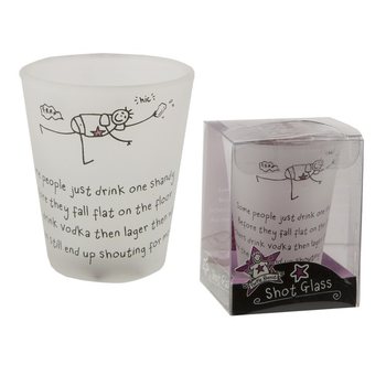 VERRES À SHOT EN PRÉSENTOIR (12 pcs)