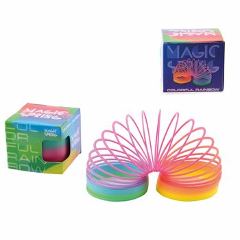 RESSORT MAGIQUE RAINBOW MAGIX / ONDAMANIA EN BOÎTE Ø7,5 CM (12 pcs)