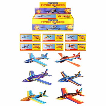 Présentoir Avions en Mousse XXL (24 pièces)