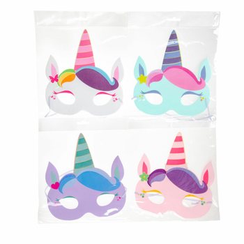 Lot de Masques Licorne en Mousse (48 pcs.)