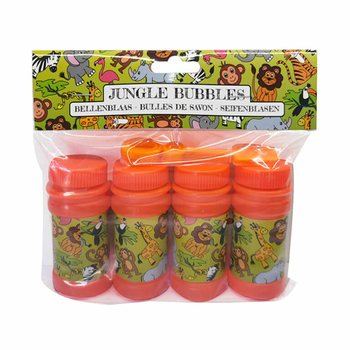 Bulles de Savon Animaux de la Jungle 50ml (Pack de 4)