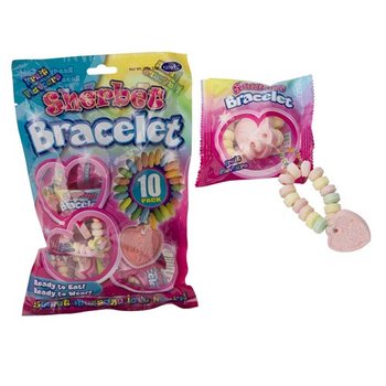 Bracelets de Bonbon - Sachet de 10 pièces de 12g (Lot de 12)