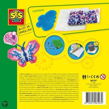 SES Perles &agrave; repasser mod&egrave;le Papillons (1 pc.)