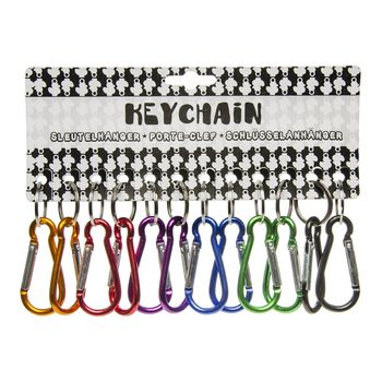 PORTE-CLÉS MOUSQUETON (48 pcs)
