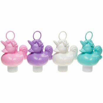 Canards Pêche à la Ligne Licorne - Mix Couleurs - 12 cm (16 pcs)