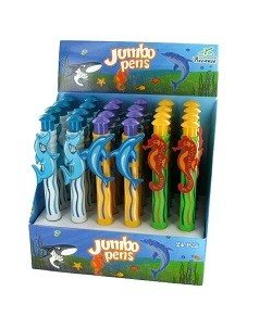 STYLO POISSON JUMBO EN PRÉSENTOIR (24 pcs)