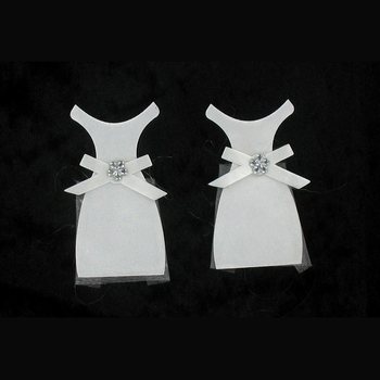 Décoration d'Emballage Robe de Mariée (12 pcs.)