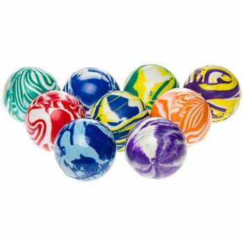 Mix de Balles Rebondissantes &Oslash; 4,3 cm en Pr&eacute;sentoir (20 pces)