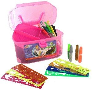 Mallette de Loisirs Créatifs - Stylos Gel