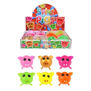 Balles Splash Cochons en Présentoir (12 pcs)