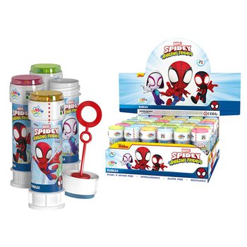 Bulles de Savon Spidey Spiderman Amazing Friends - 60ml - Pr&eacute;sentoir (36 pcs)