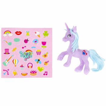 Licorne avec Planche d'Autocollants (48 pcs)