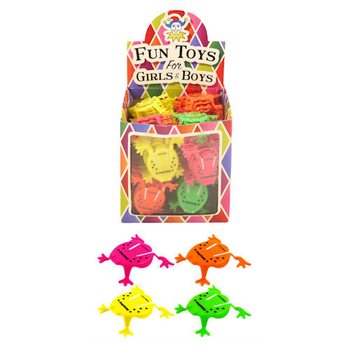 Grenouilles Sauteuses en Présentoir (132 pcs)
