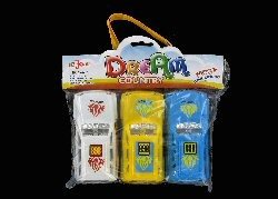 Lot de 3 Petites Voitures dans une Sacoche (Lot de 6 sacs)