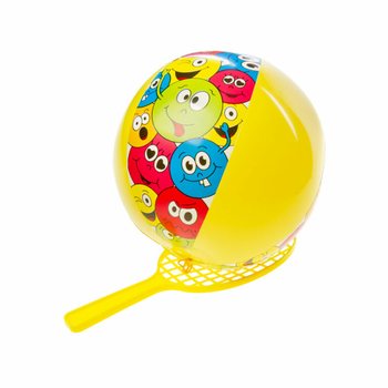 Raquette Paddle avec Balle - Smiley (12 pcs)